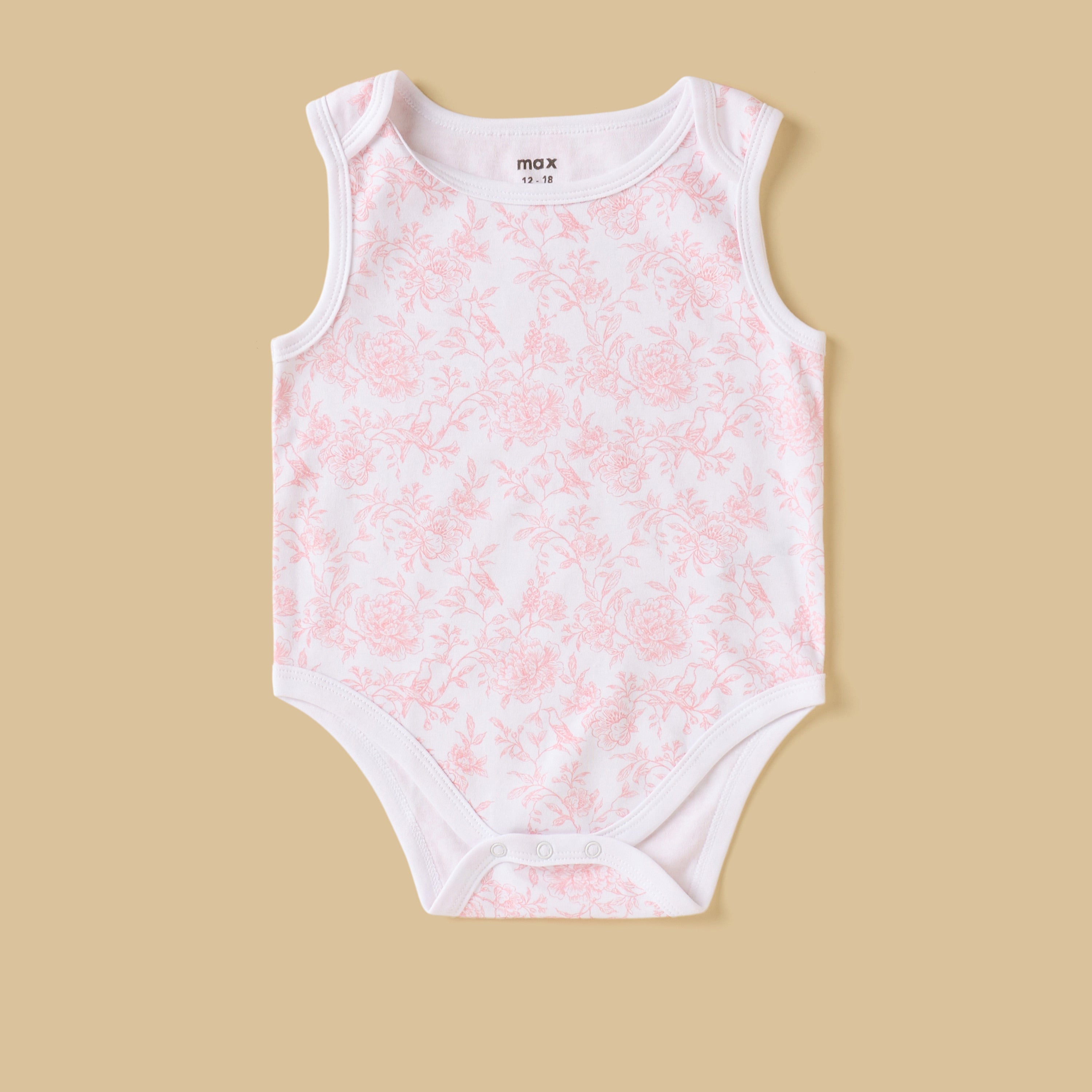 Pack of 5 - Assorted Cotton Bodysuit