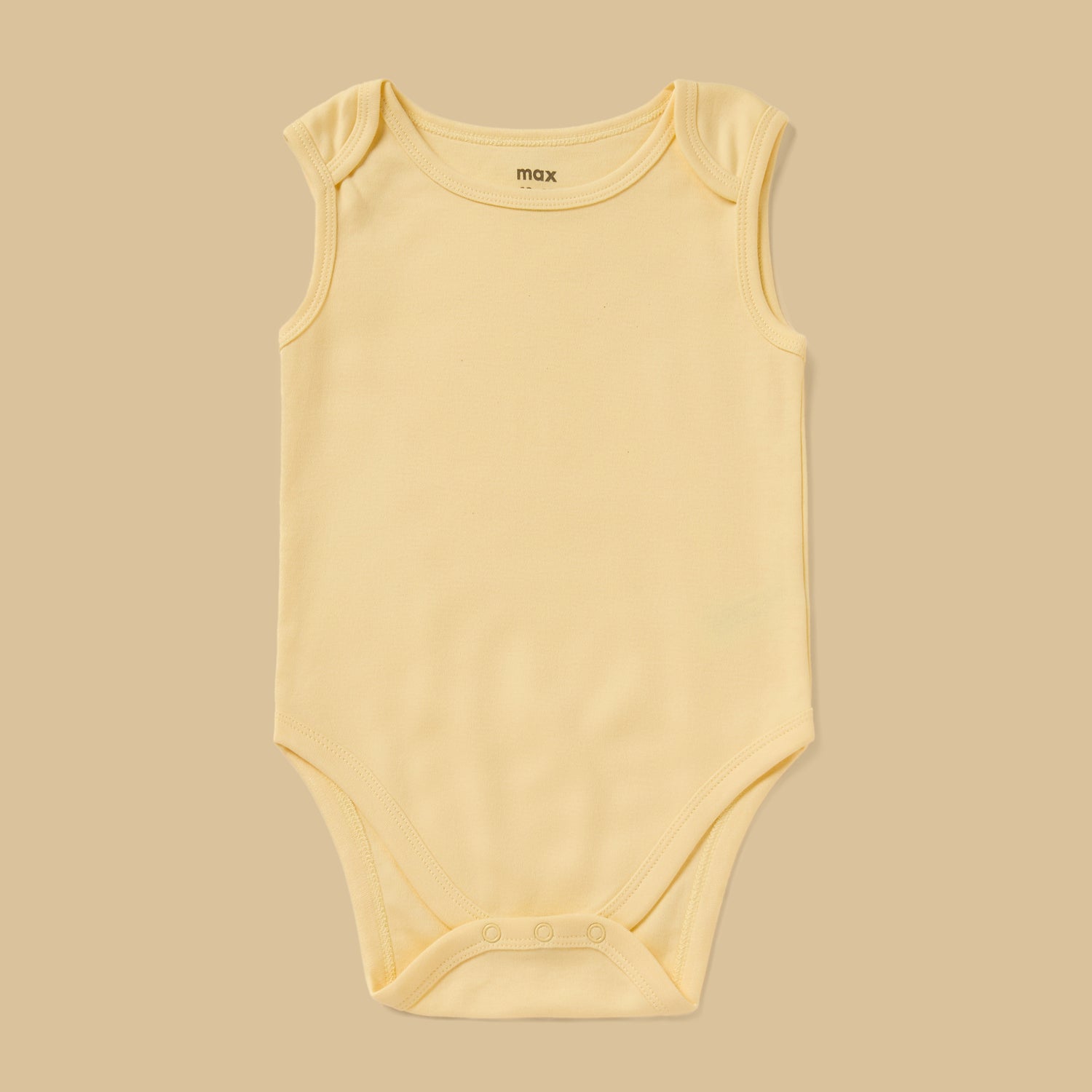 Pack of 5 - Assorted Sleeveless Cotton Bodysuit