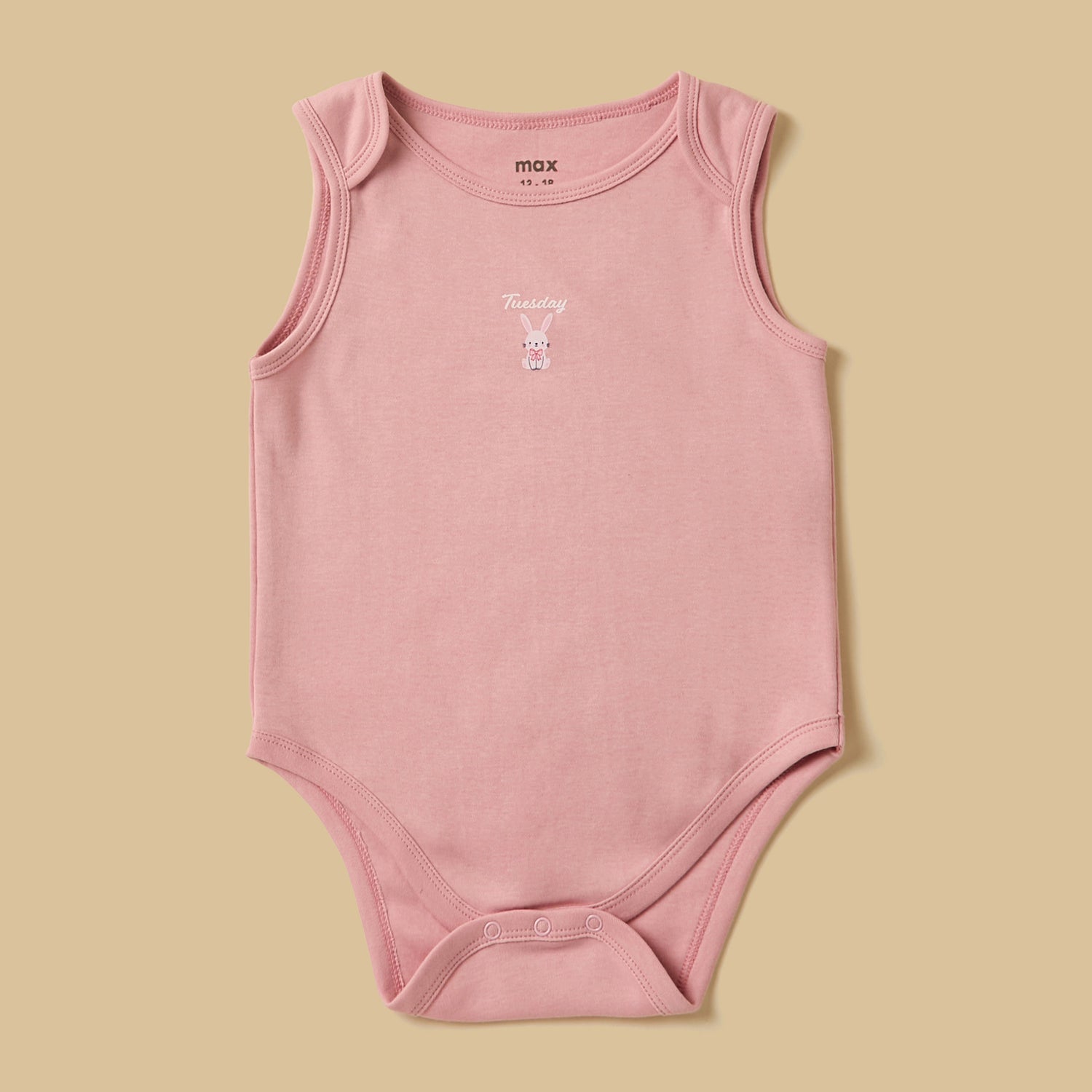 Pack of 7 - Days of the Week Print Cotton Bodysuit