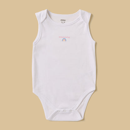 Pack of 7 - Days of the Week Print Cotton Bodysuit