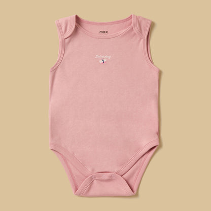 Pack of 7 - Days of the Week Print Cotton Bodysuit