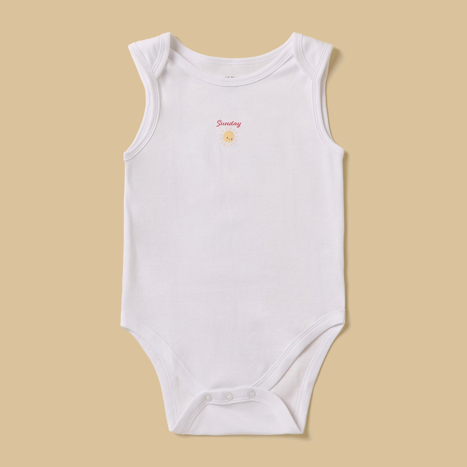 Pack of 7 - Days of the Week Print Cotton Bodysuit