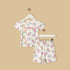 Floral Print Shorts Set - White / 12-18 mths