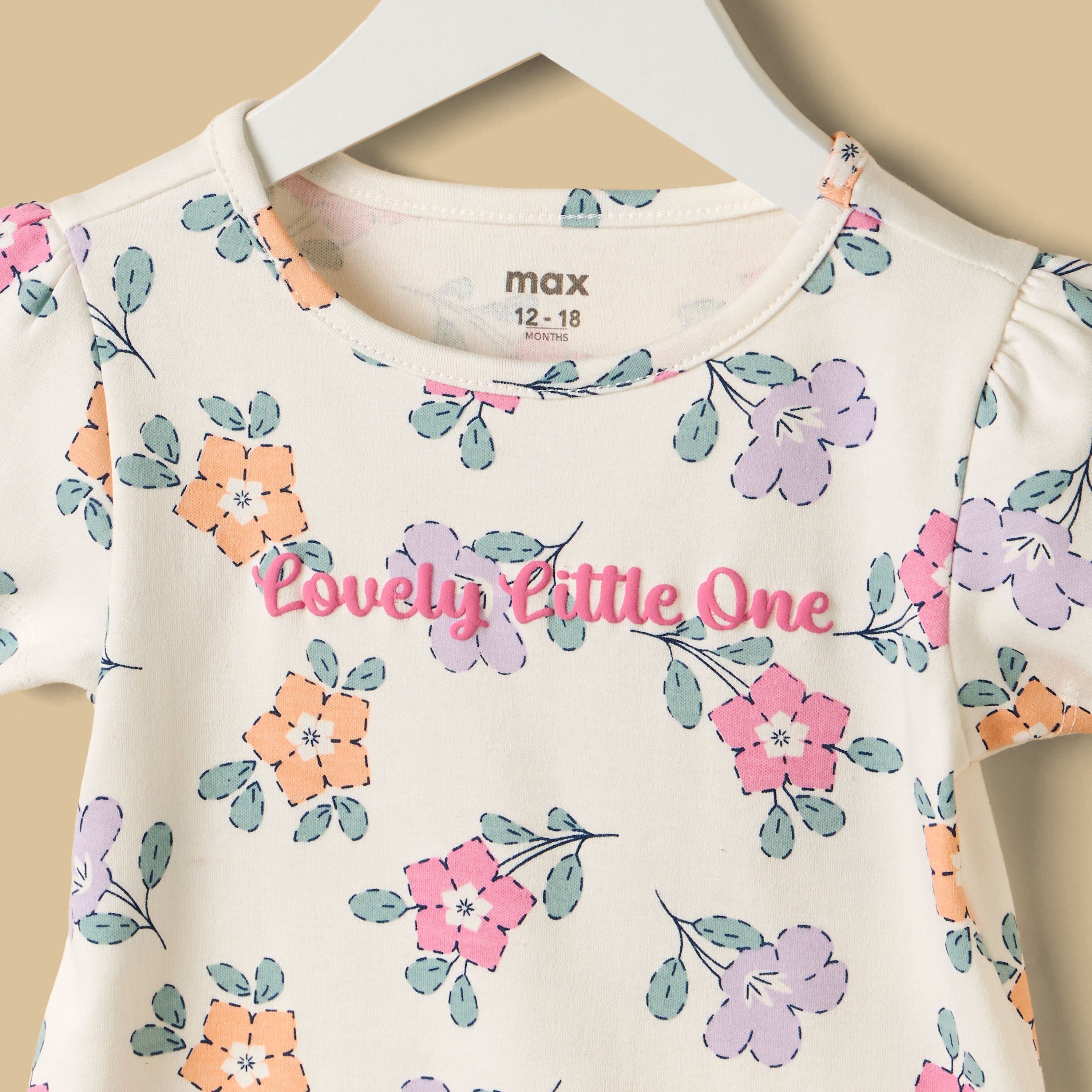 Floral Print Shorts Set