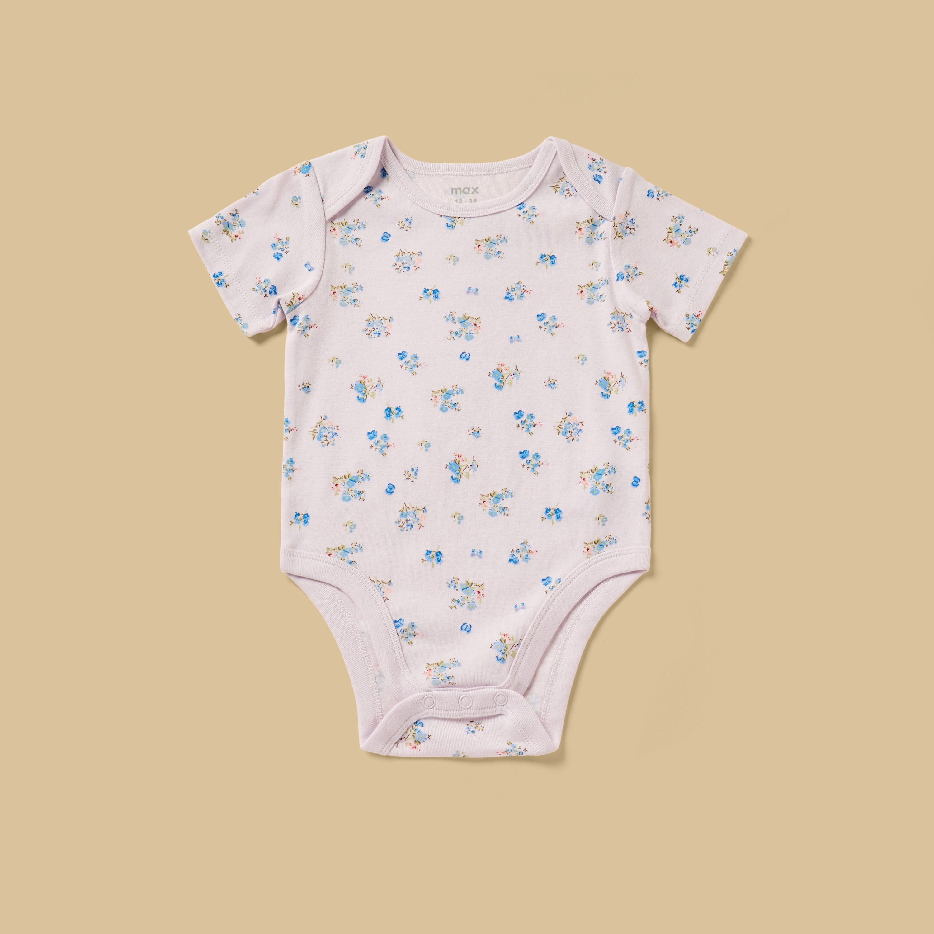 Pack of 3 - Floral Print Bodysuit