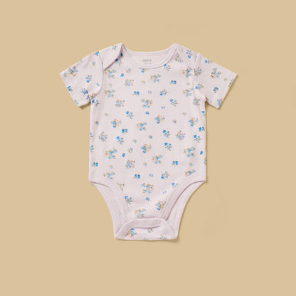 Pack of 3 - Floral Print Bodysuit