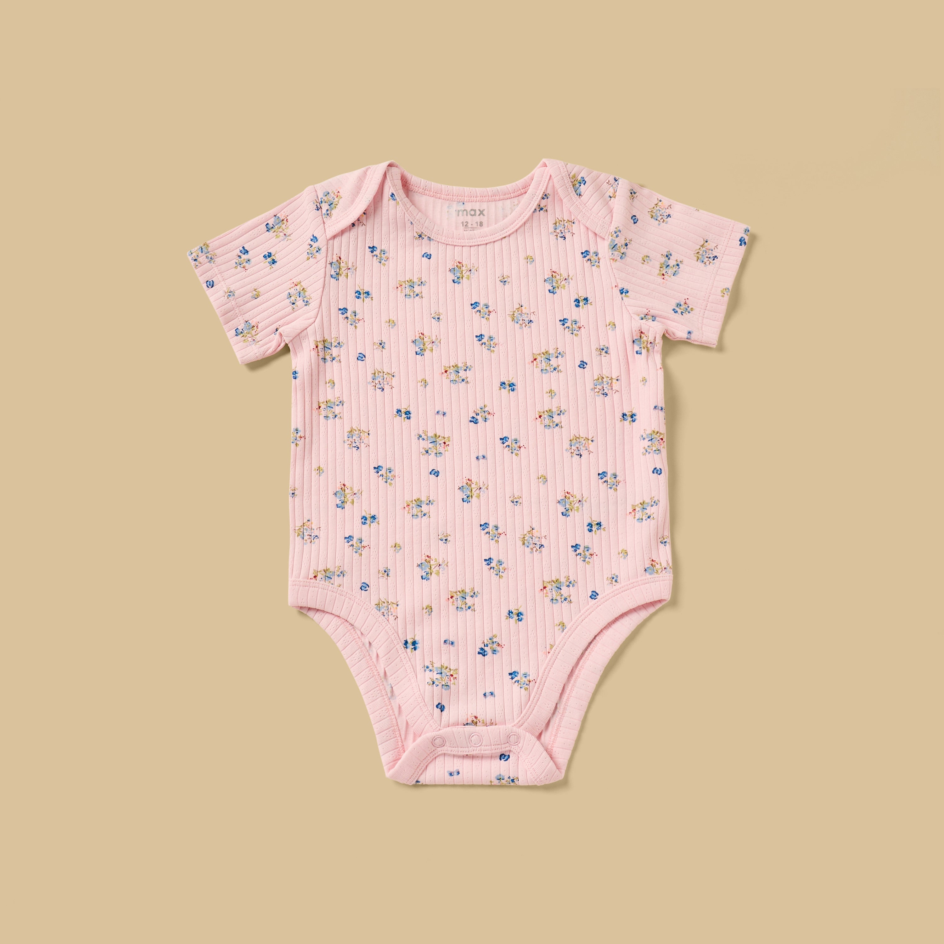 Pack of 3 - Floral Print Bodysuit