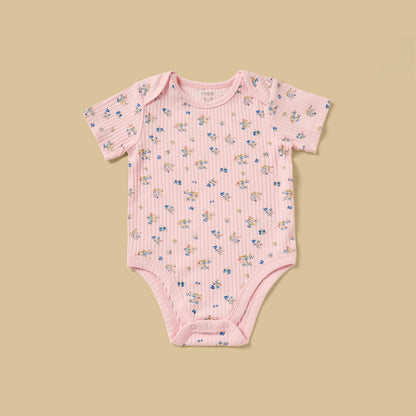 Pack of 3 - Floral Print Bodysuit
