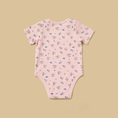 Pack of 3 - Floral Print Bodysuit