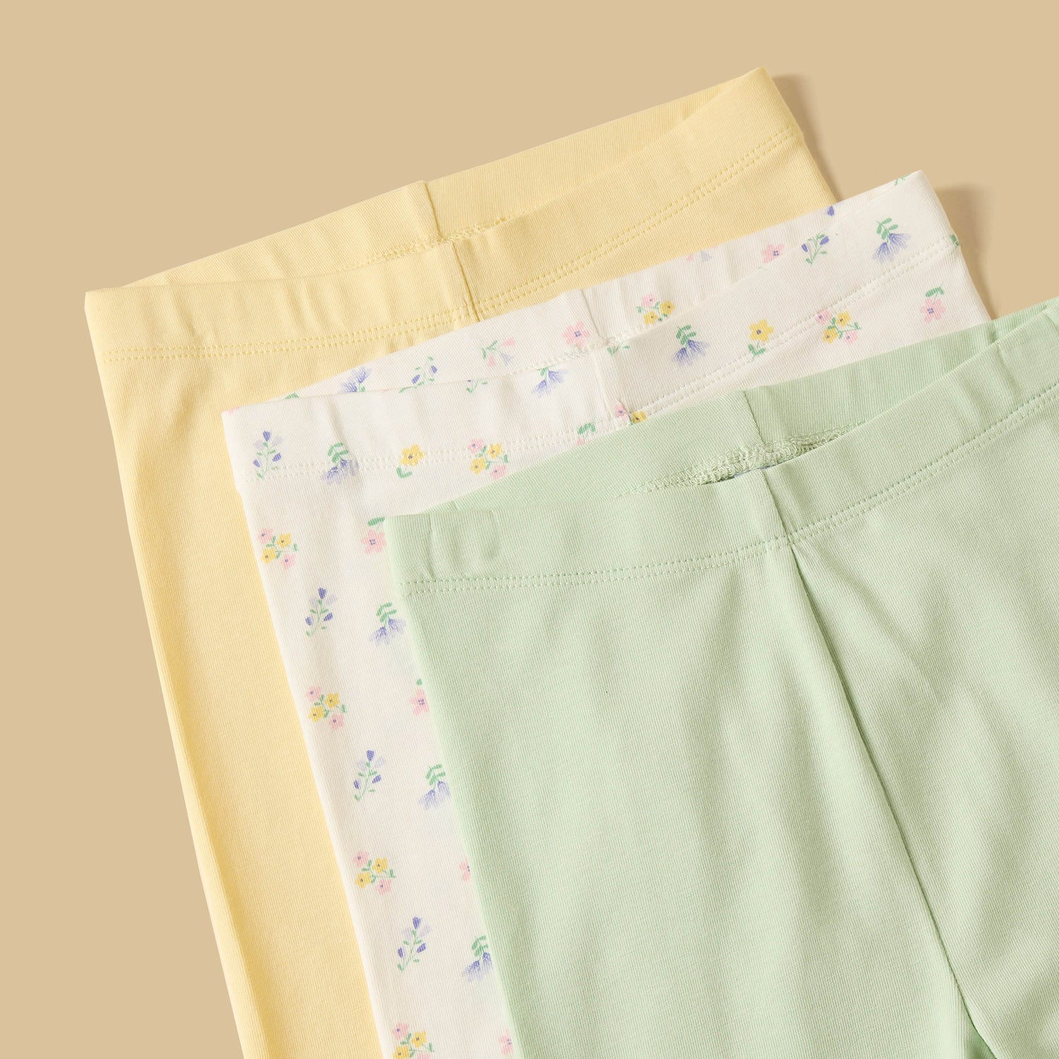 Pack of 3 - Floral Print Leggings