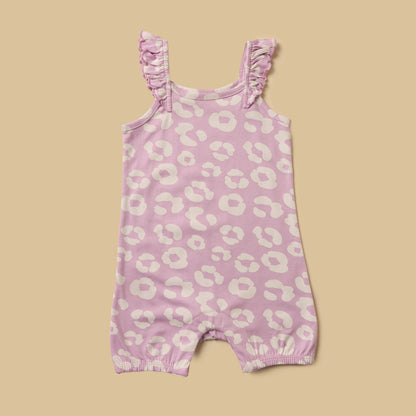 Pack of 3 - Floral Print Sleeveless Cotton Romper