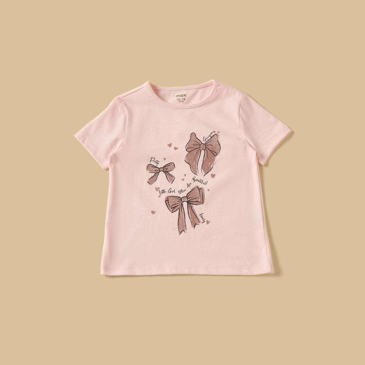 Pack of 3 - Bow Print T-shirt