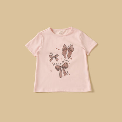 Pack of 3 - Bow Print T-shirt