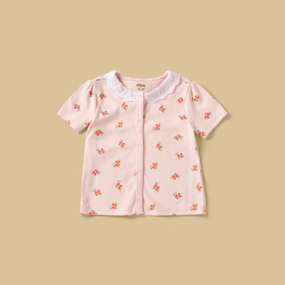 Pack of 2 - Floral Print Pyjama Set