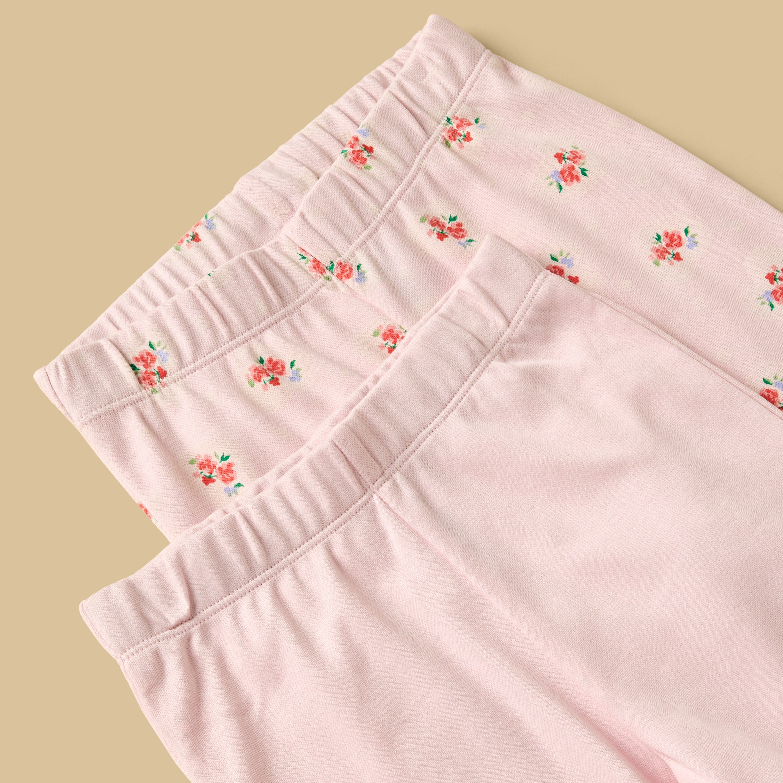 Pack of 2 - Floral Print Pyjama Set