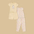 Pack of 2 - Printed Cotton Pyjama Set