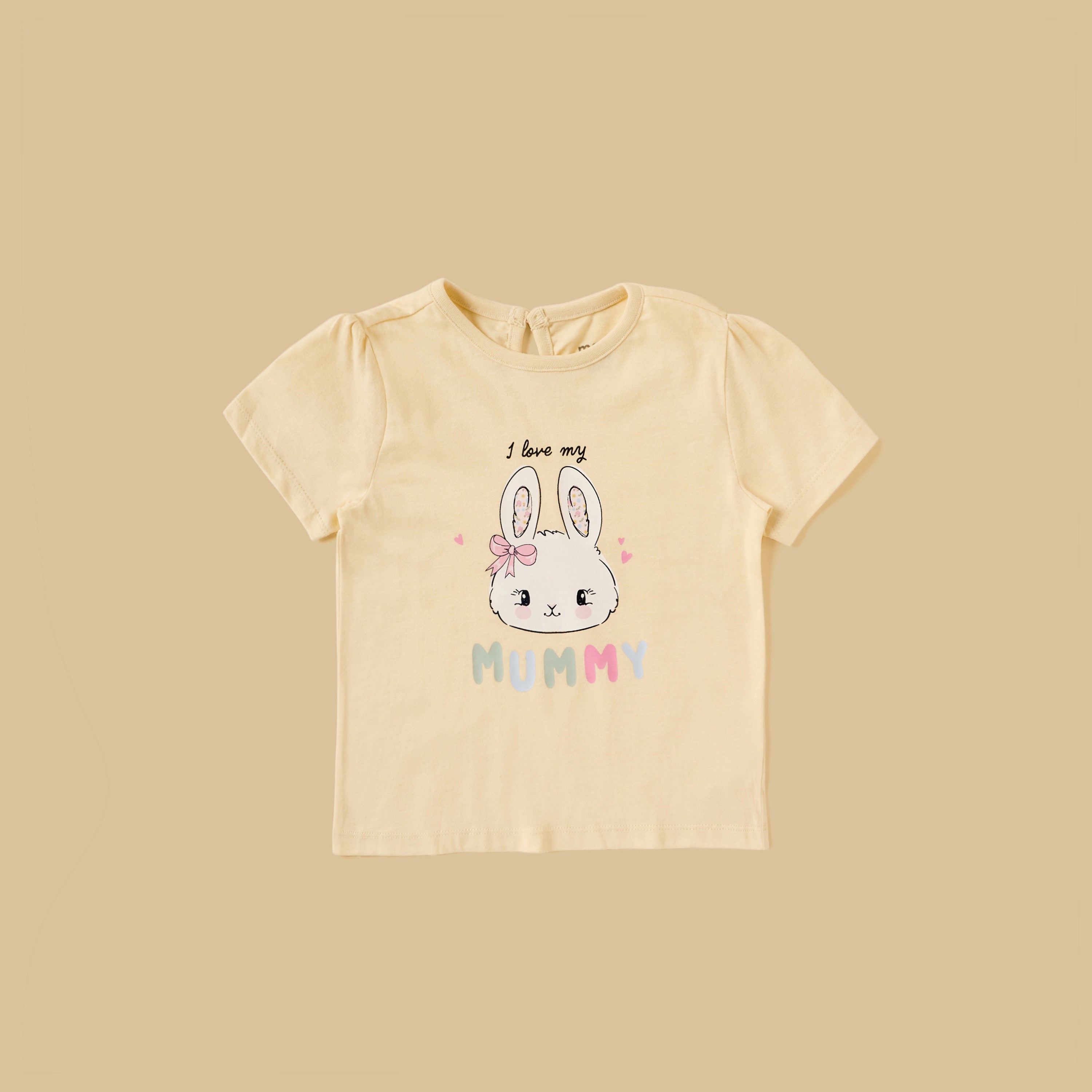 Pack of 2 - Printed Cotton Pyjama Set