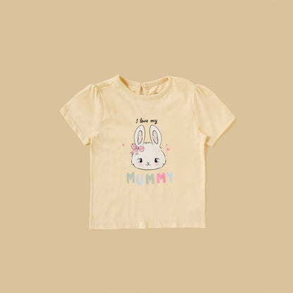 Pack of 2 - Printed Cotton Pyjama Set