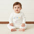 Slogan Print Sleepsuit - White / 12-18 mths