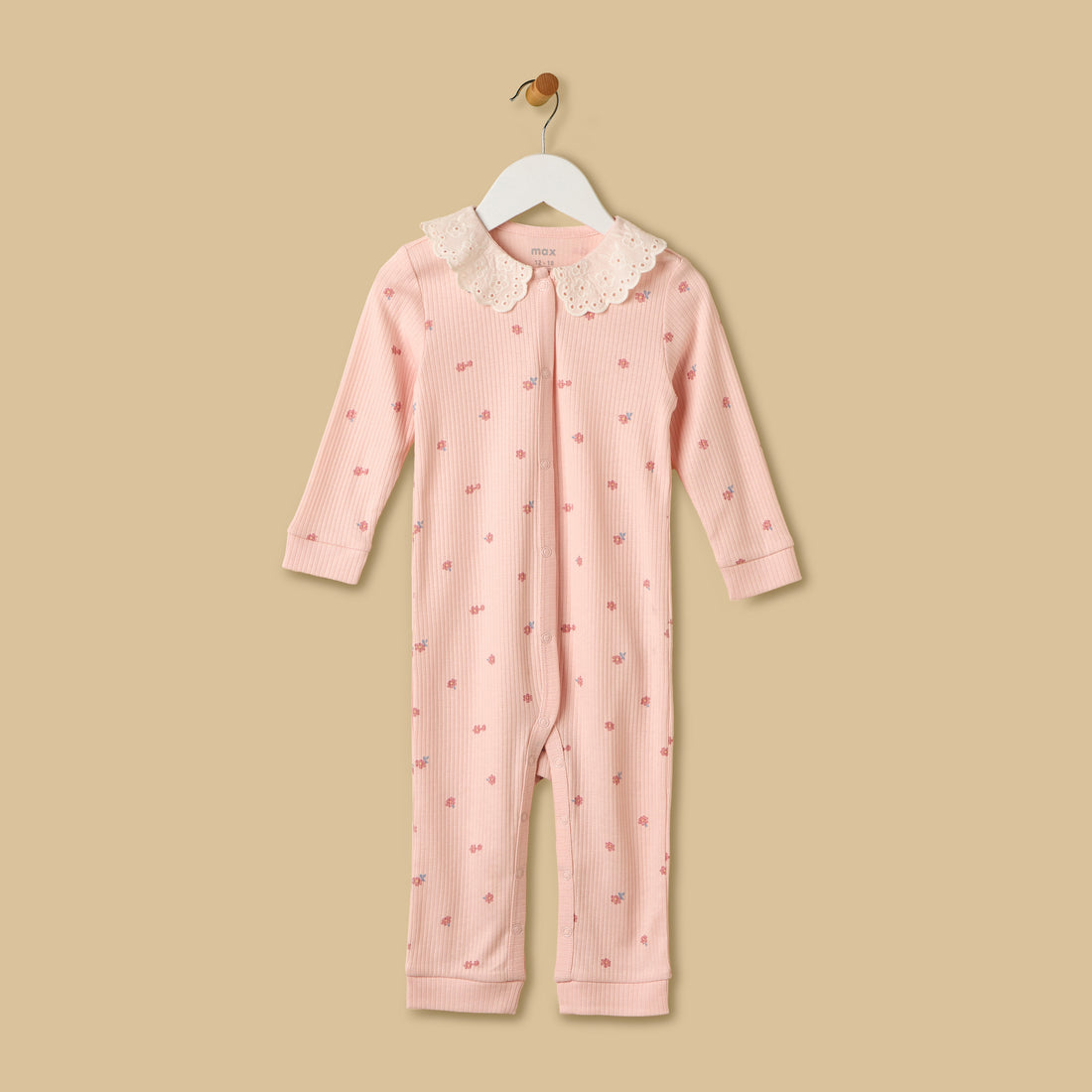 Floral Print Sleepsuit