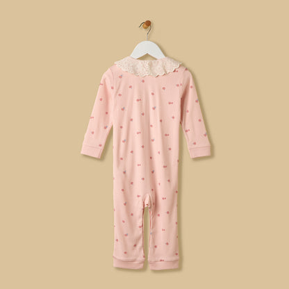 Floral Print Sleepsuit