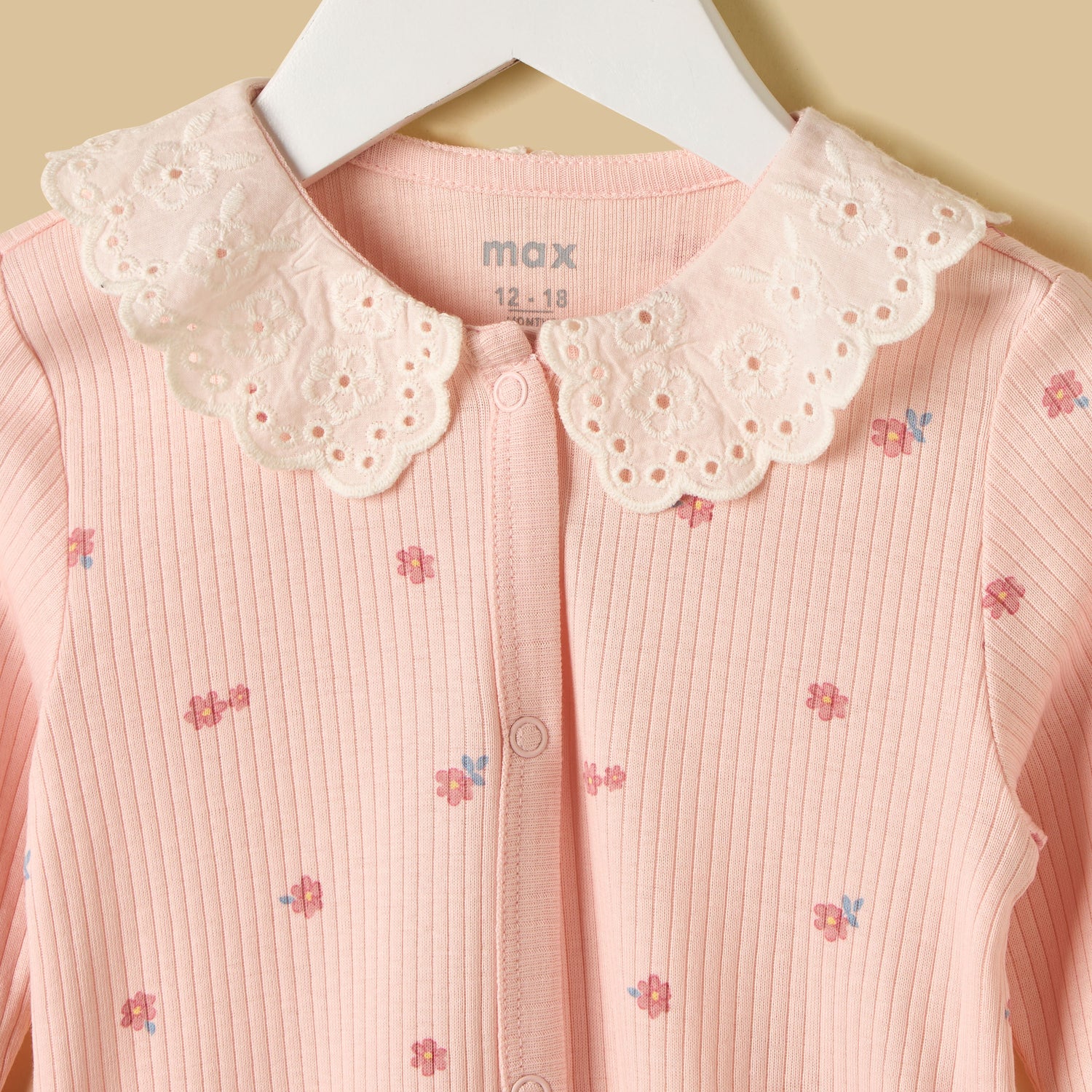 Floral Print Sleepsuit