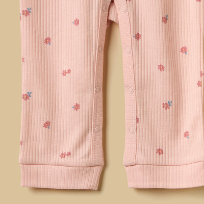 Floral Print Sleepsuit