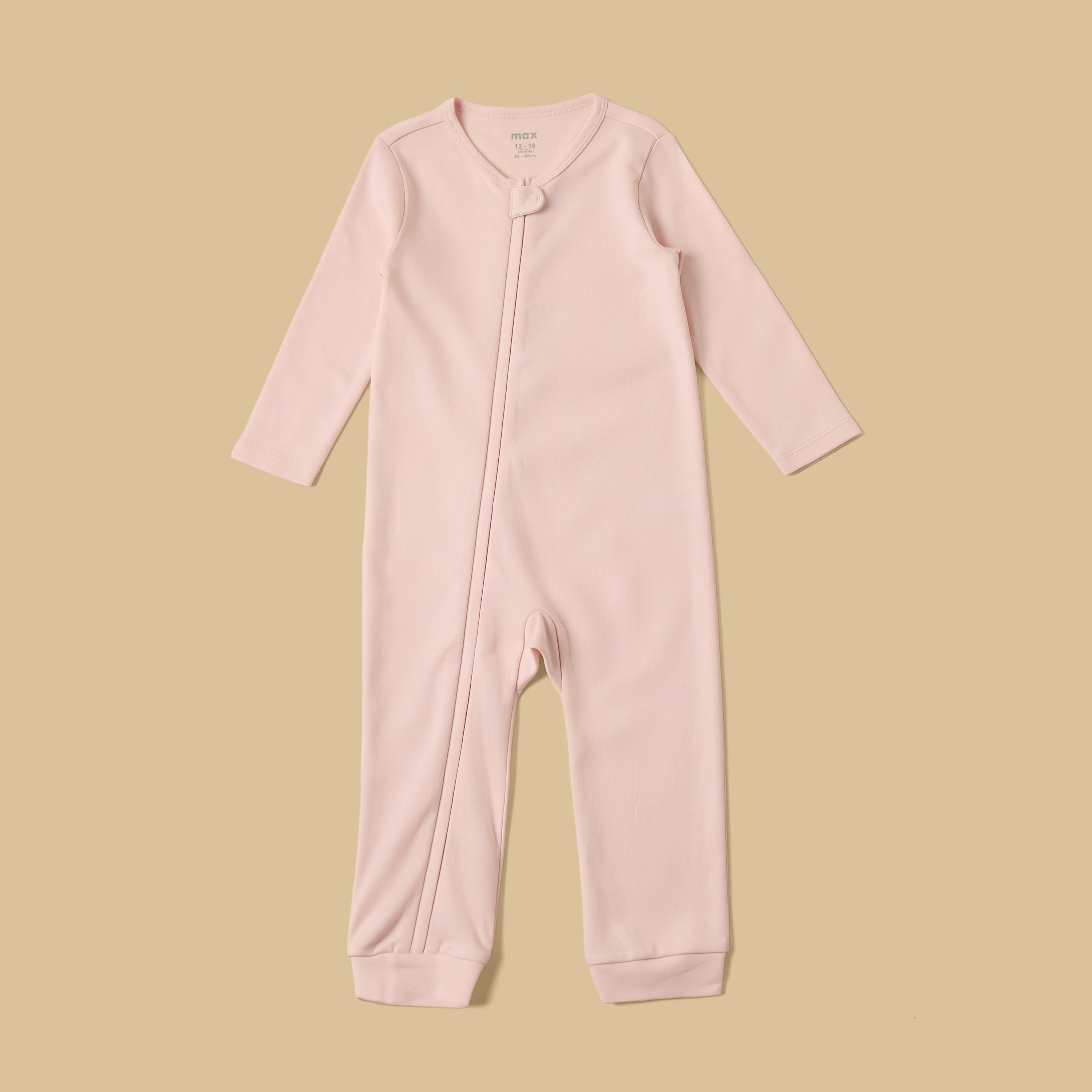 Pack of 3 - Heart Print Sleepsuit