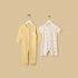 Unicorn Print Romper and Sleepsuit Set - Multicolour / 12-18 mths