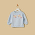 New York Print Sweatshirt - Blue / 12-18 mths