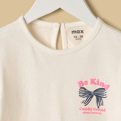 Bear Print T-shirt