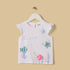 Underwater Print Sleeveless Top - White / 12-18 mths