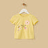 Floral Applique T-shirt - Yellow / 12-18 mths