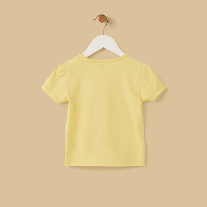 Floral Applique T-shirt