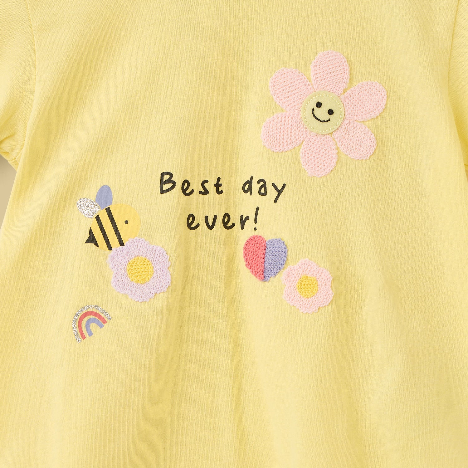 Floral Applique T-shirt