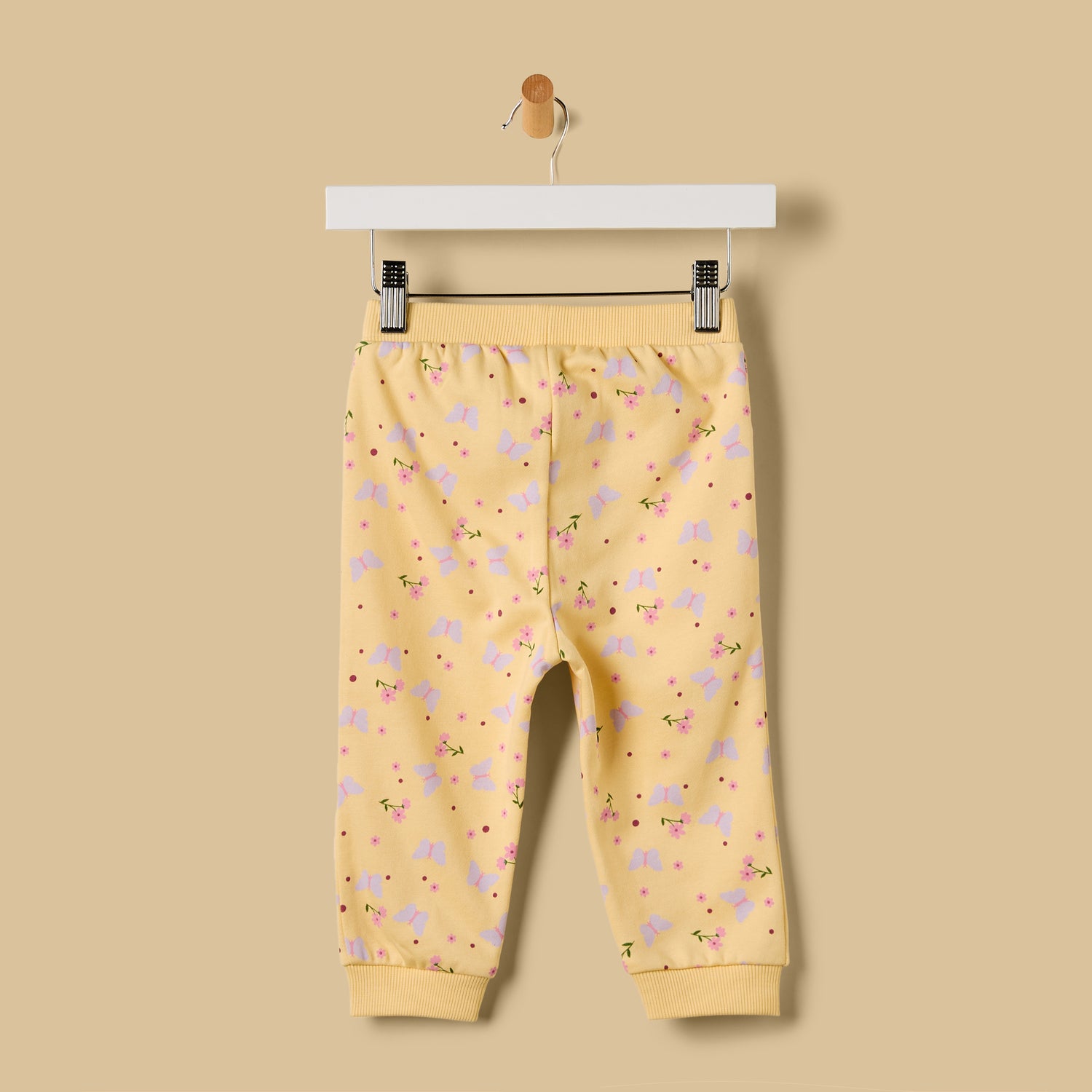 Pack of 2 - Butterfly Print Cotton Joggers