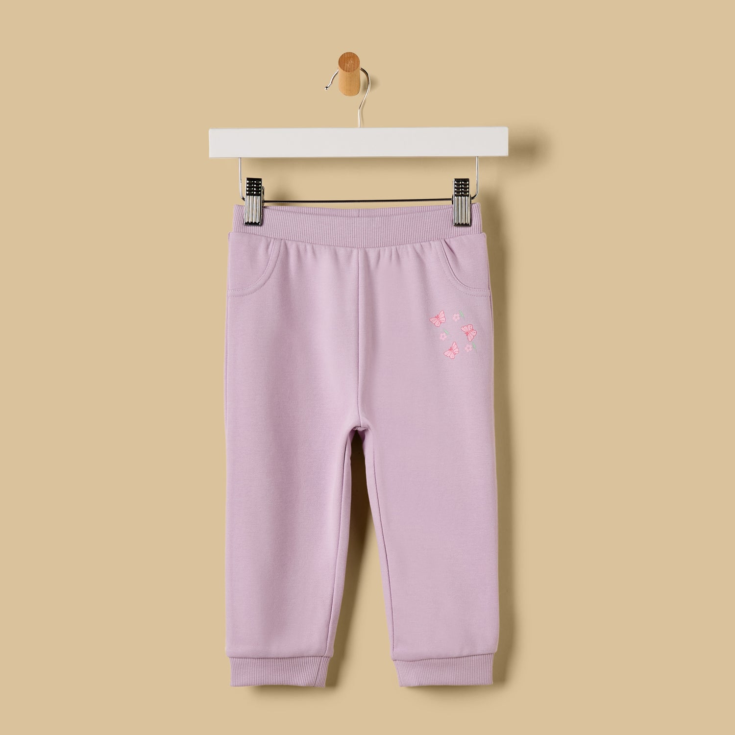 Pack of 2 - Butterfly Print Cotton Joggers
