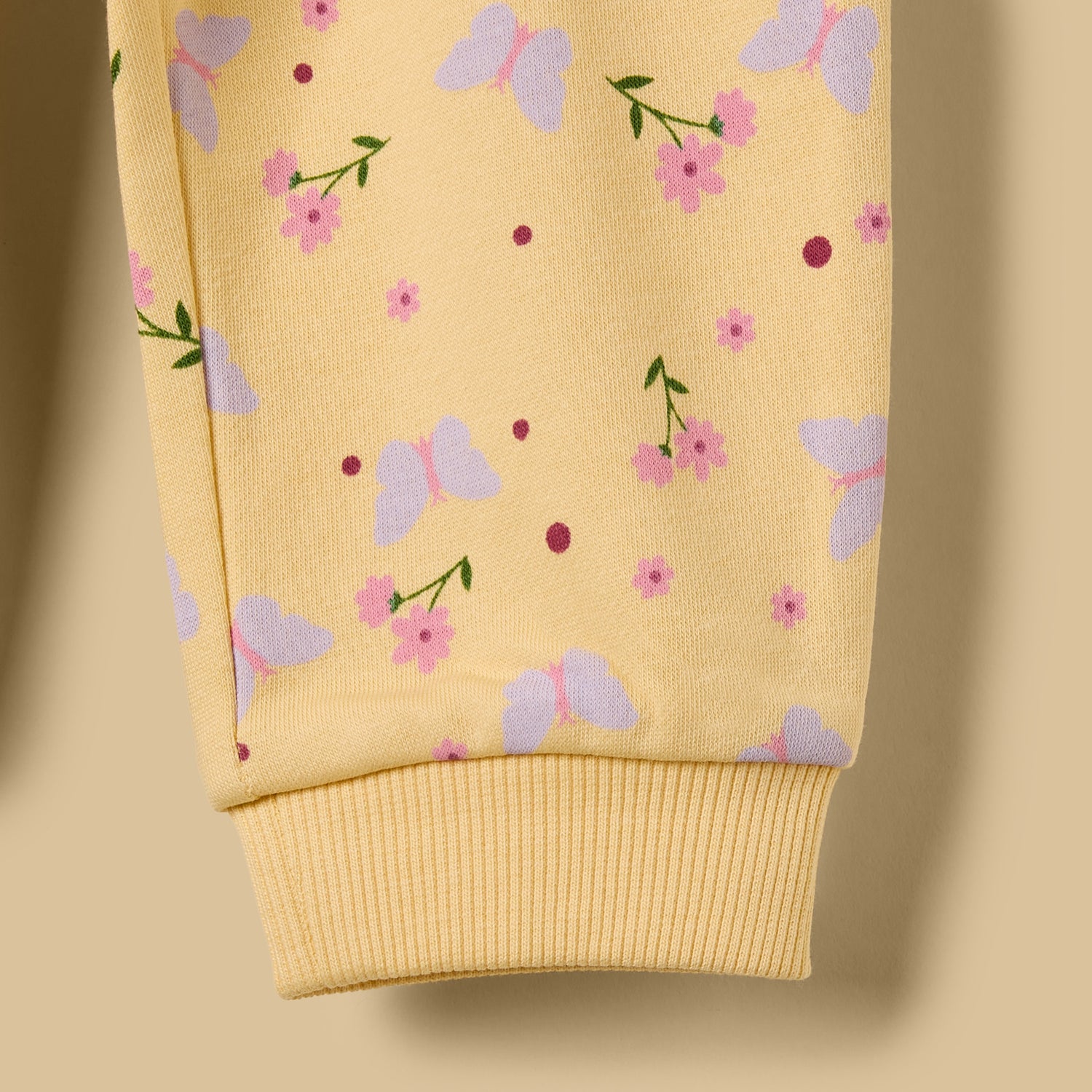 Pack of 2 - Butterfly Print Cotton Joggers
