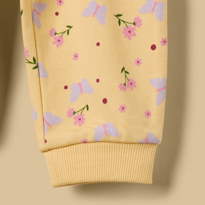Pack of 2 - Butterfly Print Cotton Joggers