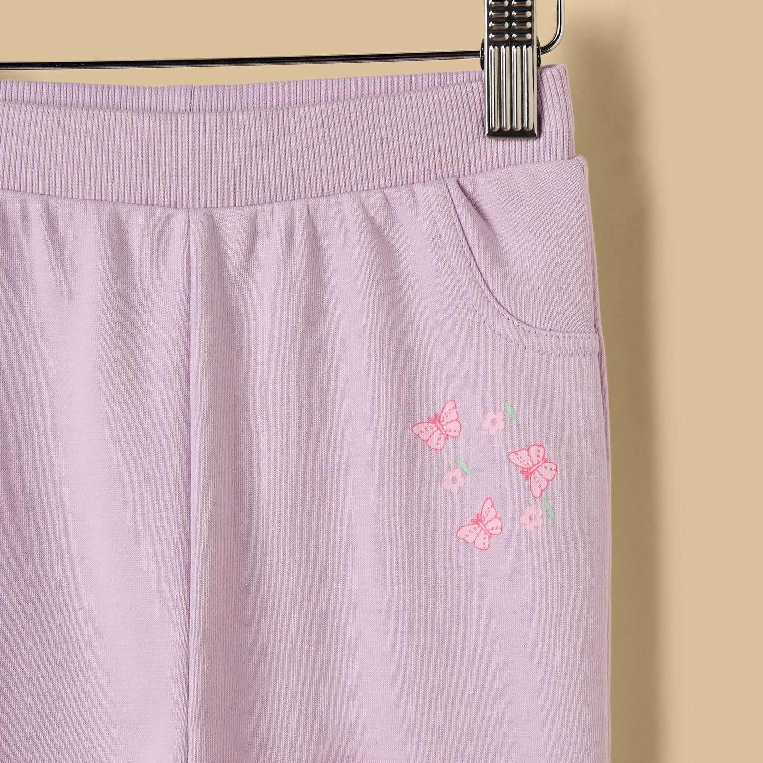 Pack of 2 - Butterfly Print Cotton Joggers