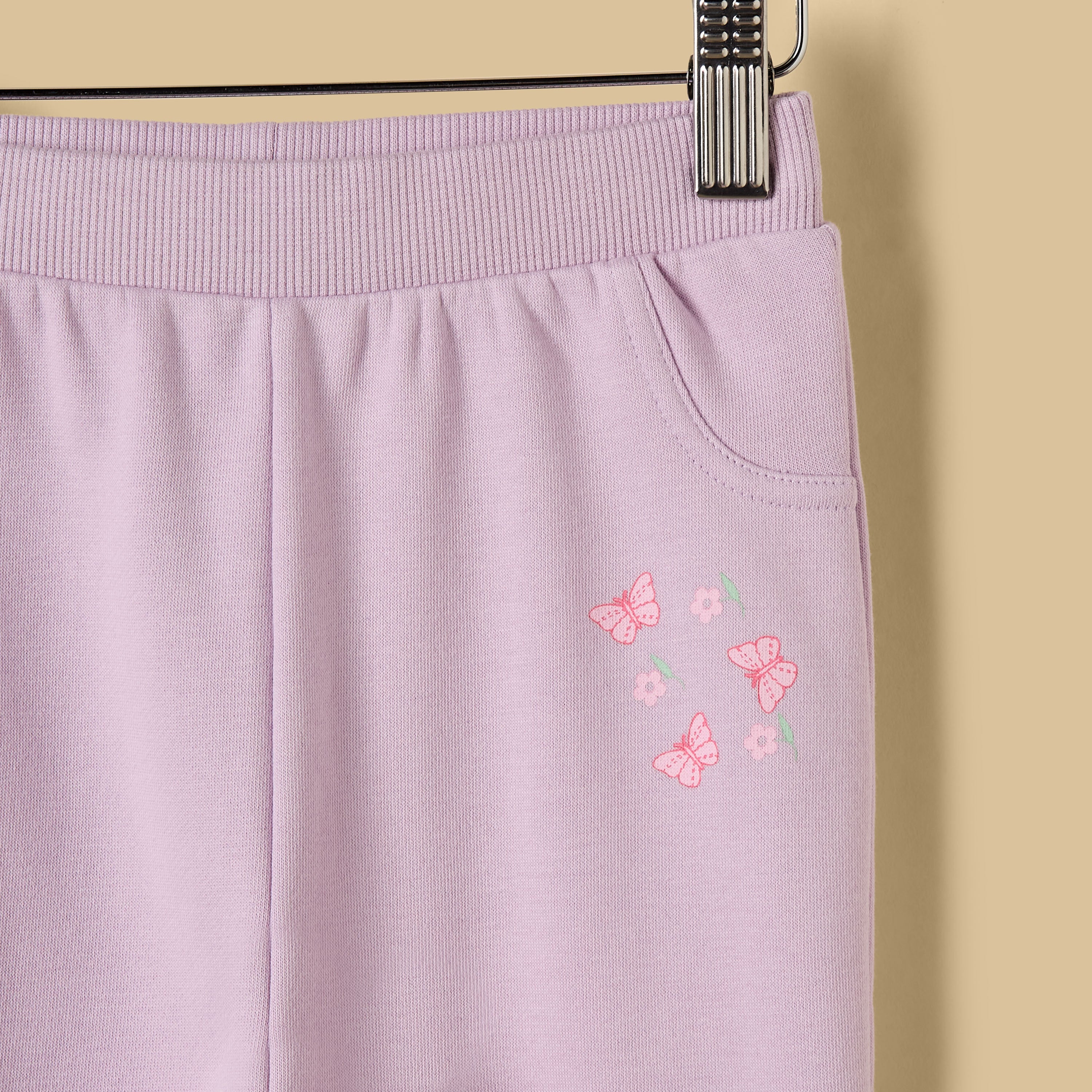 Pack of 2 - Butterfly Print Cotton Joggers