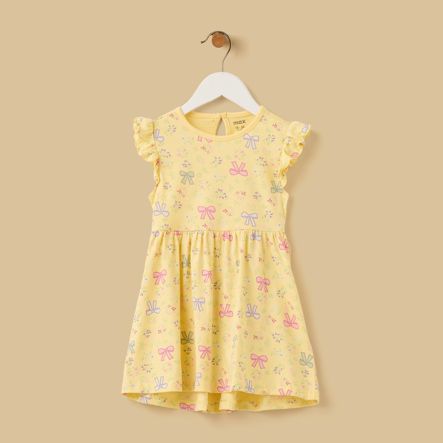 Pack of 2 - Bow Print Cotton Dress