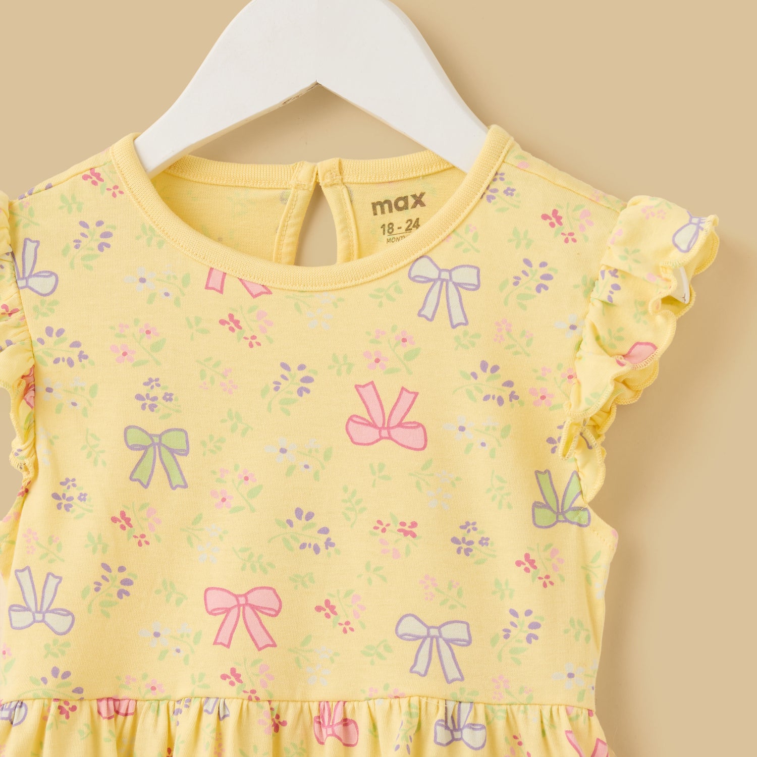 Pack of 2 - Bow Print Cotton Dress