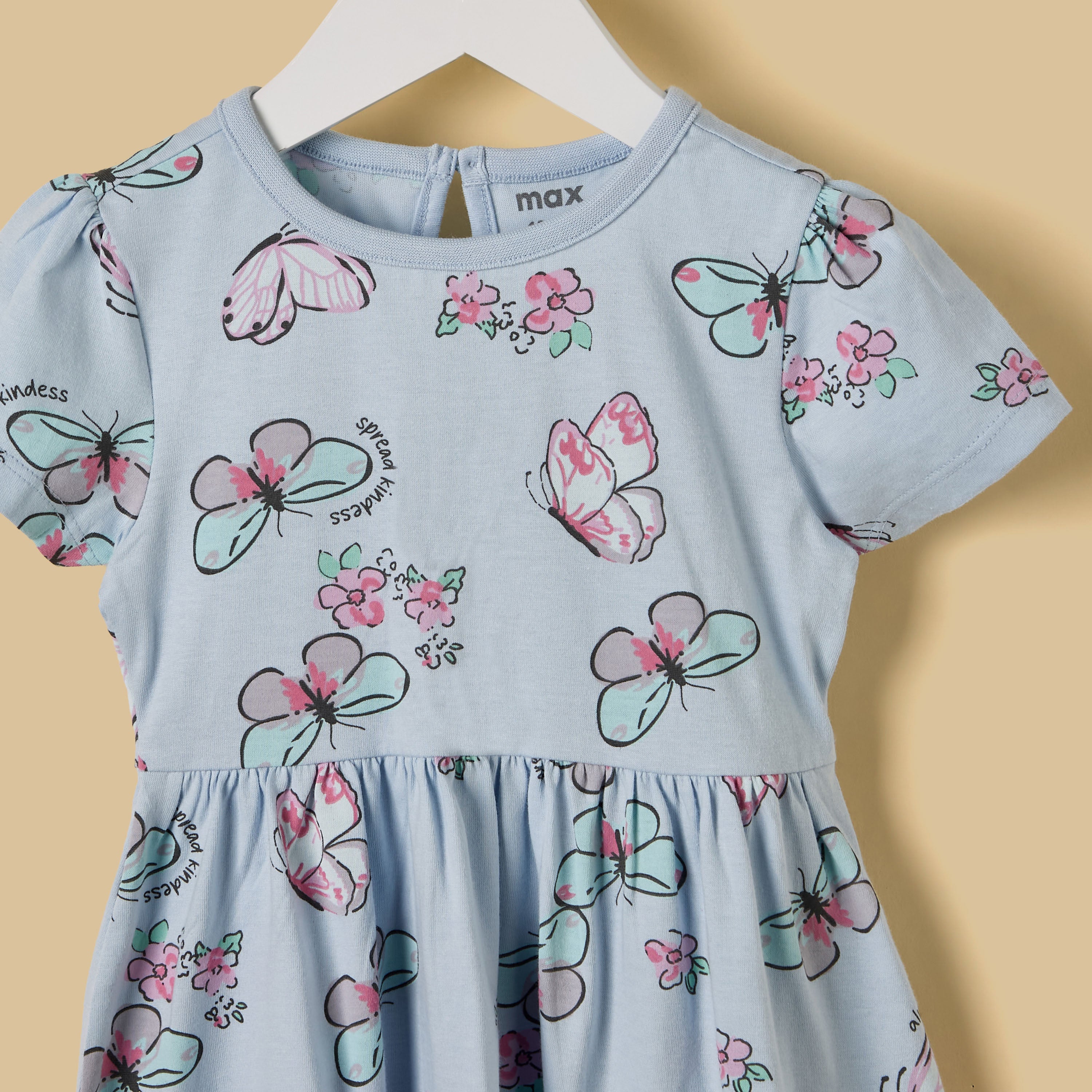 Pack of 2 - Printed Cotton Dress