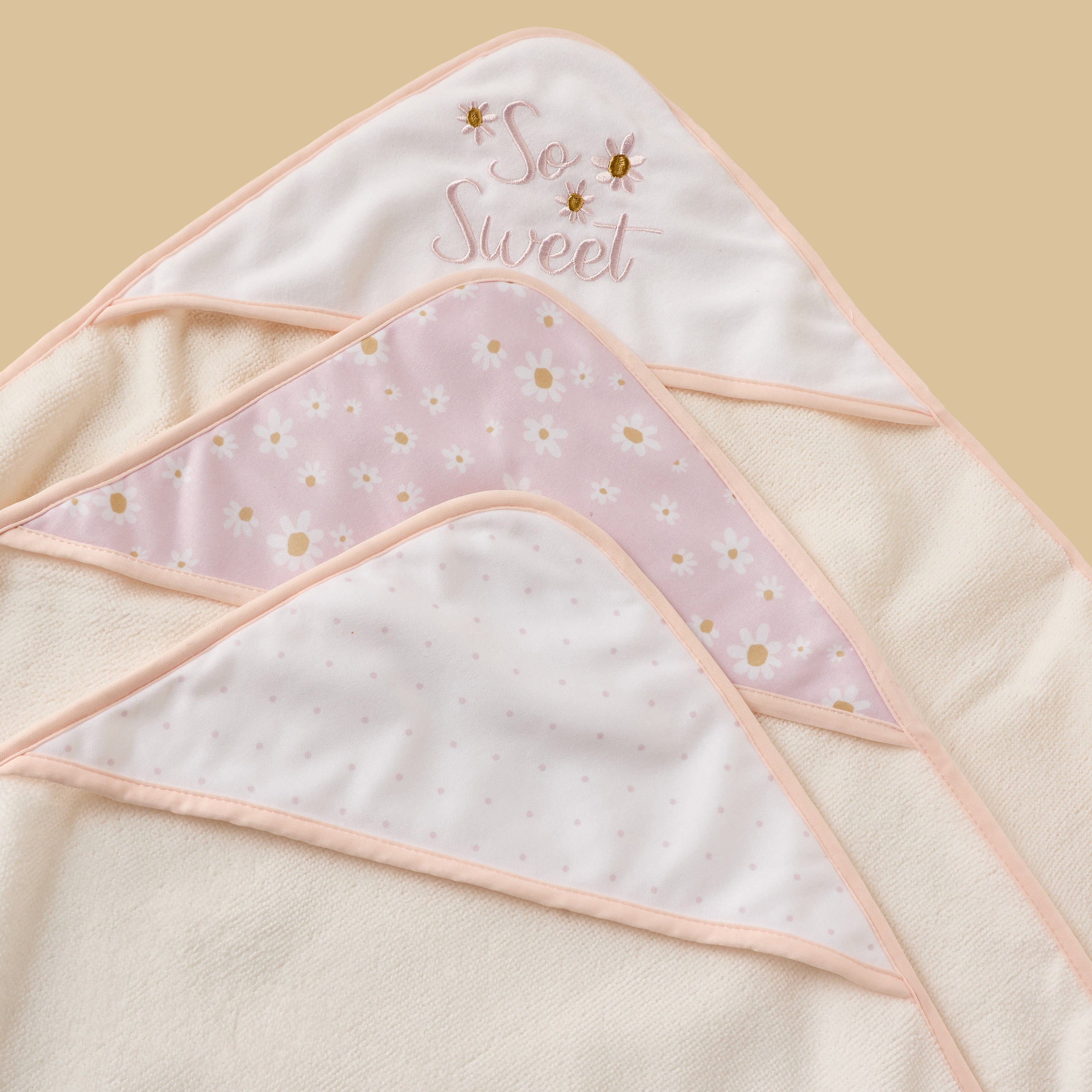 Assorted 6-Piece Hooded Towel and Wash Cloth Set