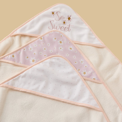 Assorted 6-Piece Hooded Towel and Wash Cloth Set