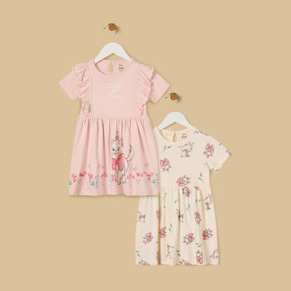 Pack of 2 - Marie Print Cotton Dress