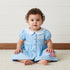 Stitch and Angel Print Shirt Dress - Blue / 12-18 mths