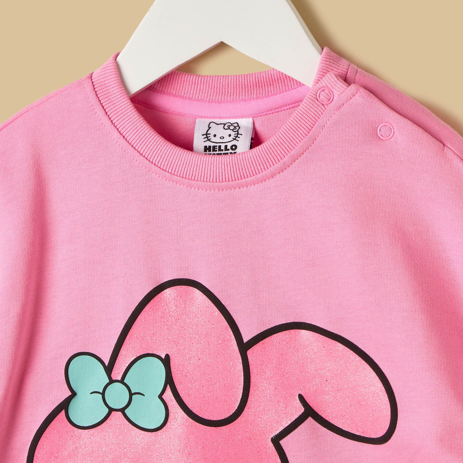 My Melody Print Cotton T-shirt and Shorts Set