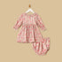 Floral Print Dress with Bloomers - Pink / 18-24 mths